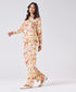 Floral Printed Cord Set- Top